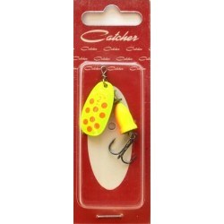 Блешня для риболовлі, обертова, EOS S0037Е, вага 6г, колір GS451299